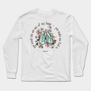 You Steal The Air Out Of My Lungs - Bleachers Long Sleeve T-Shirt